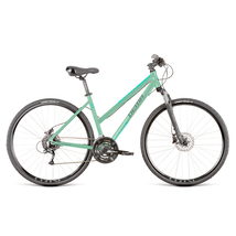 Dema LOARA 7 női Cross Kerékpár green-celeste S 17