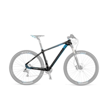 DEMA SCALEO MTB bicikli váz, Black-blue, 20