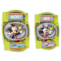 Disney Térd És Könyökvédő Gyerek Mickey Neon Zöld