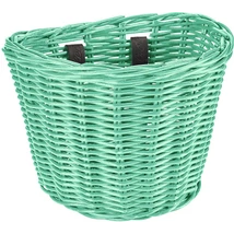 Electra Kosár első rattan kicsi Mint Green