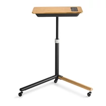 ELITE Állvány Training Desk Számítógép/Tablet-Tartó Földre Bicaj Elé Fa/Fekete{2/4}