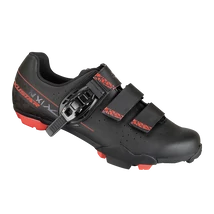 Exustar Cipő MTB SM3310B black/red