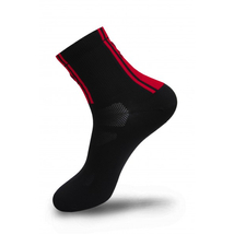 FLR ES5.5 zokni fekete-piros