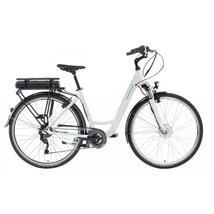 Gepida Crisia Altus 7 Bafang Racktype 450WH 2022 női E-bike fehér-türkiz
