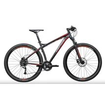 Gepida Sirmium 29" 27S férfi Mountain Bike matt fekete (piros)
