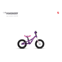 Ghost Powerkiddy AL 12 2020 Futókerékpár lila
