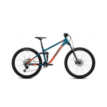 Ghost Kato FS Universal 27.5 2022 férfi Fully Mountain Bike Blue Grey/Orange Matt