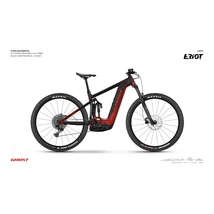 GHOST E-Riot AM AL 160/160 Essential B625 férfi E-Bike Black/Red