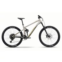 GHOST Riot AM férfi Fully Mountain Bike Pearl Warm Grey/Metallic Mud Green Glossy