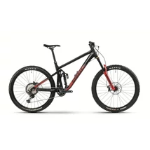 GHOST Riot EN AL 170/160 Pro férfi Fully Mountain Bike Black/Red/Grey