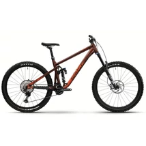 GHOST Riot EN Pro 27,5 férfi Fully Mountain Bike Metallic Dark Brown/Metallic Bright Orange Matt