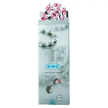Kmc Z510H 1 sebességes lánc fehér/rózsaszín
