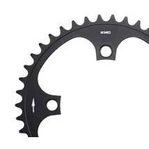 KMC Lánctányér 42T offset: 3mm BCD104 AL7075 Black