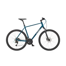 KTM X-Life Road 2022 férfi Cross Kerékpár vital blue (silver + blue)