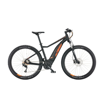 KTM Macina Ride 591 LTD 2022 férfi E-bike black matt (orange)