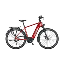 KTM Macina Tour P510 2022 férfi E-bike chrome red (silver+black)