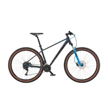 KTM Chicago Disc 291 2022 férfi Mountain Bike metallic grey (black + blue)
