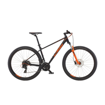 KTM Chicago 292 2022 férfi Mountain Bike Black Matt (Orange)