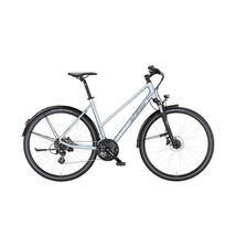 KTM X-Life Track Street 2023 női Cross Kerékpár azzurro silver (dark grey + grey)