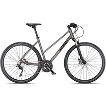 KTM X-Life Race 2023 női Cross Kerékpár machine grey matt (black glossy + orange glossy)
