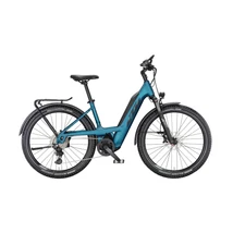 KTM Macina Aera 671 LFC 2023 unisex E-bike vital blue matt (black+orange)