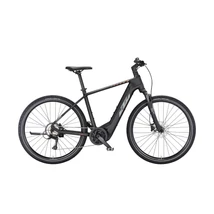 KTM Macina Cross 510 2023 férfi E-bike black matt (grey+orange)
