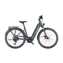 KTM Macina Sport 710 2023 unisex E-bike green purple flip matt (silver+blue)