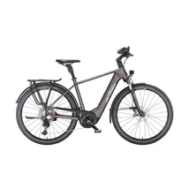 KTM Macina Style 710 2023 férfi E-bike elderberry matt (grey+orange)