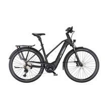 KTM Macina Style 720 2023 női E-bike black matt (grey+green)