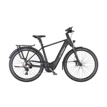 KTM Macina Style 730 2023 férfi E-bike black matt (grey+orange)