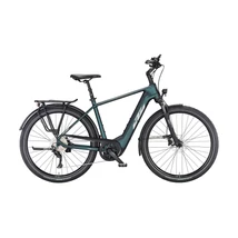 KTM Macina Tour CX 510 2023 férfi E-bike green purple flip matt (silver+green)