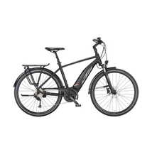 KTM Macina Fun A510 2023 férfi E-bike black matt (grey+orange)