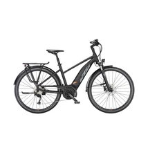 KTM Macina Fun A510 2023 női E-bike black matt (grey+orange)