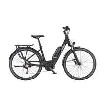 KTM Macina Fun A510 2023 unisex E-bike black matt (grey+orange)