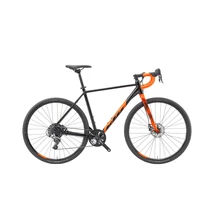 KTM X-Strada 30 2023 férfi Gravel Kerékpár flaming black (orange)