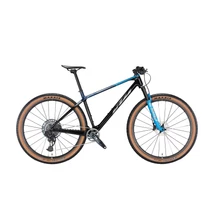 KTM Myroon Prime 2023 férfi Mountain Bike carbon(trans blue+chrome+blue)