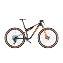 KTM Scarp Exonic 2023 férfi Fully Mountain Bike carbon (transparent orange+orange)