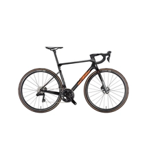 KTM Revelator Alto Exonic 2023 férfi Országúti Kerékpár carbon (transparent grey+chrome orange)