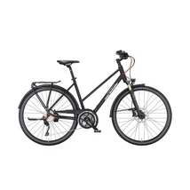 KTM Life 1964 2023 női Trekking Kerékpár black matt (chrome + chrome orange)