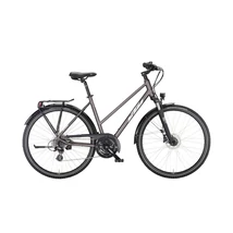 KTM Life Ride 2023 női Trekking Kerékpár elderberry matt (silver+orange)
