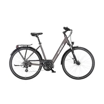 KTM Life Ride 2023 unisex Trekking Kerékpár elderberry matt (silver+orange)