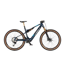 KTM Macina Scarp Sx Prime 2024 férfi E-bike Transp. Blue (Grey+Black Matt)