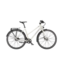 KTM Kent 11 Belt 2024 női Trekking Kerékpár Opal White Matt (Grey) 