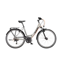 KTM Life Joy 2024 unisex Trekking Kerékpár Core Grey (Black+Orange)