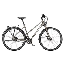 KTM Life Tour 2024 női Trekkig Kerékpár machine grey matt (silver-blue)