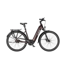 KTM Macina City 820 XL 2025 unisex E-bike Black Lava Matt (Grey+Orange)