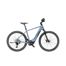 KTM Macina Cross Cx 810 2025 férfi E-bike Steel Blue Matt (Black+Silver)