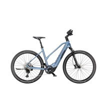 KTM Macina Cross Cx 810 2025 női E-bike Steel Blue Matt (Black+Silver)
