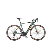 KTM Macina Gravelator Sx 20 2025 férfi E-bike Oxygen Green (Fresh Orange)