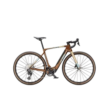 KTM Macina Gravelator Sx Prime Gx T-Type 2025 férfi E-bike Terra (Golden Dust+Petrol)